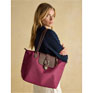 Joules Edie Berry Red Shopper bag