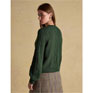 Joules Rafferty Green Cable Knit Cardigan
