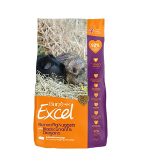 Burgess Excel Guinea Pig Nuggets Blackcurrent and Oregano