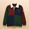 Joules Boys' Rugby Club Multi Colourblock Shirt