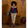 Joules Boys' Rugby Club Multi Colourblock Shirt