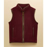Joules Kids' Heritage Burgundy Fleece Gilet