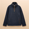 Joules Heritage Fleece Navy Quarter Zip