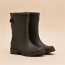 Joules Wistow Brown Adjustable Mid Calf Wellies