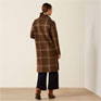 Ariat Ballston Cardigan Sorrel Horse Plaid