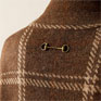 Ariat Ballston Cardigan Sorrel Horse Plaid