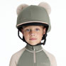 LeMieux Mini Double Pom Hat Silk Rosemary