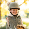 LeMieux Mini Double Pom Hat Silk Rosemary