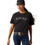 Ariat Boot Stitch Logo T-Shirt - Vintage Black
