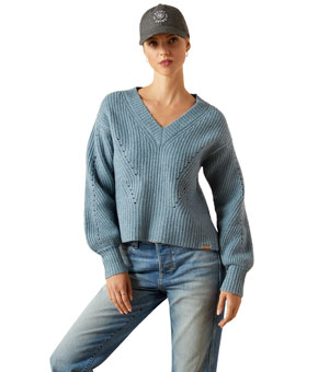 Ariat Blaydon Sweater - Spring Lake Heather