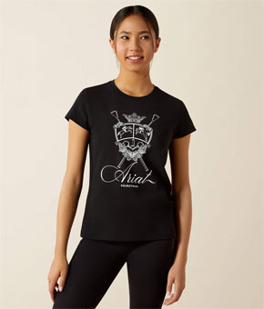 Ariat Ritzy Logo T-Shirt - Black