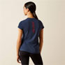 Ariat BV Logo T-Shirt - Navy Heather