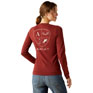 Ariat Eq Icons Tee - Madder Brown