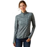 Ariat Lowell 3.0 1/4 Zip Base Layer - Flower Ditsy Print
