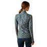 Ariat Lowell 3.0 1/4 Zip Base Layer - Flower Ditsy Print