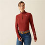 Ariat Lowell 3.0 1/4 Zip Baselayer - Madder Brown