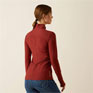 Ariat Lowell 3.0 1/4 Zip Baselayer - Madder Brown