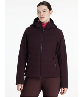 LeMieux Brooke Waterproof Hybrid Jacket Damson