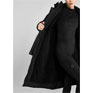 Aztec Diamond Ladies Black Fleece Lined Rain Jacket