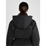 Aztec Diamond Ladies Black Fleece Lined Rain Jacket
