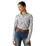 Ariat Lowell 3.0 1/4 Zip Baselayer - Posey Pony Print