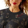 Ariat Essential Crew Sweatshirt - Black Heather