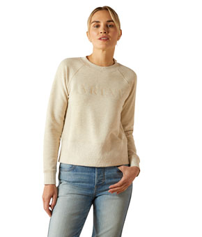 Ariat Martine Sweatshirt - Pelican Heather
